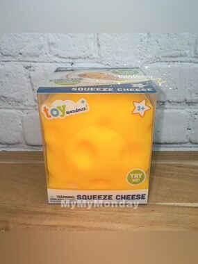Sunny Days Giant Squeezy Cheese Squishy Toy